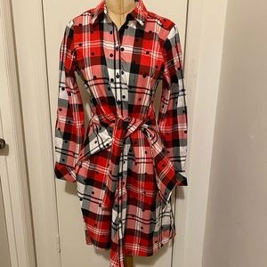 The Parisian Long Sleeve Shirt dress